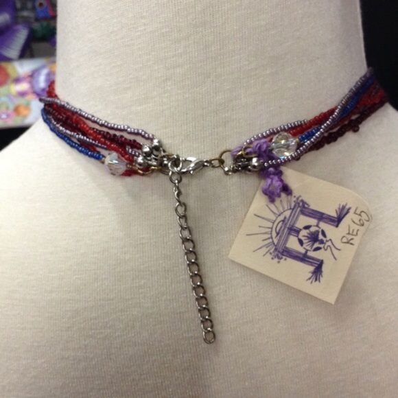 Fairyland Layered Crystal Bead Necklace - Picture 4 of 4